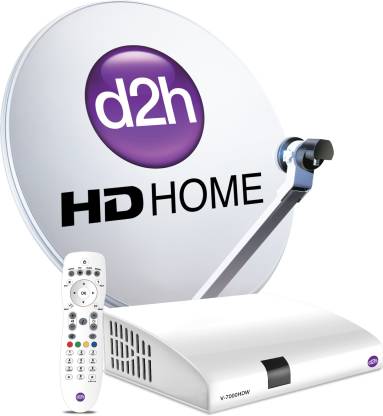 Dish TV D2h HD New Connection – ₹3,600 Booking Offer with Set-Top Box & Installation